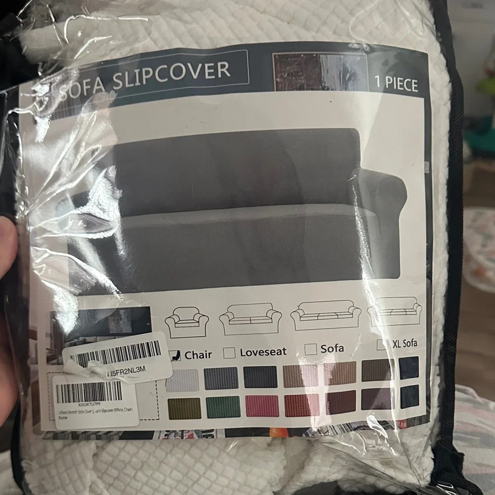White chair Slipcover